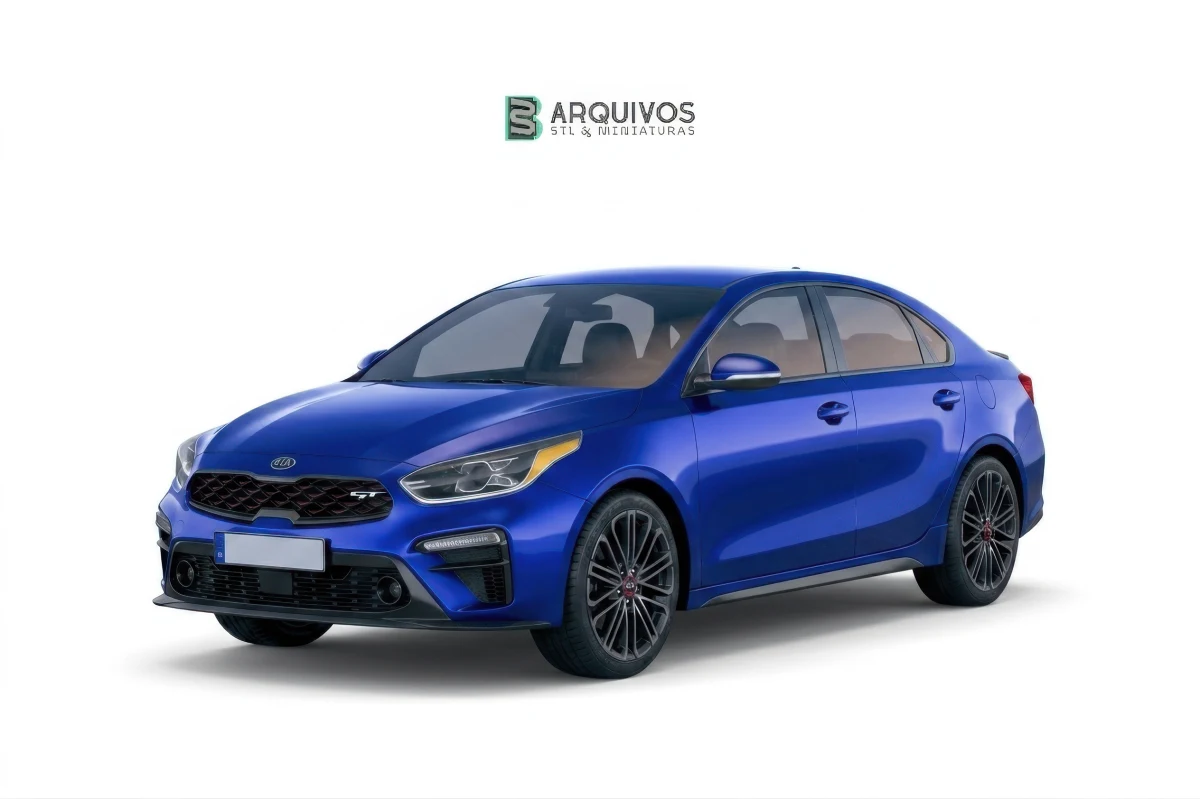 Modelo 3D STL - Kia Forte GT 2019 — foto 4